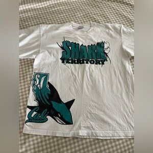 Vintage San Jose Sharks Hockey Tee Shirt